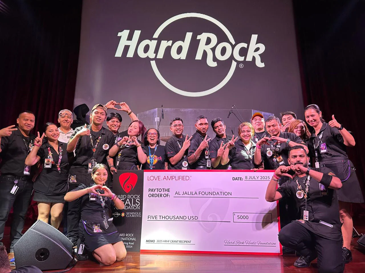 Members of the Al Jalila Foundation